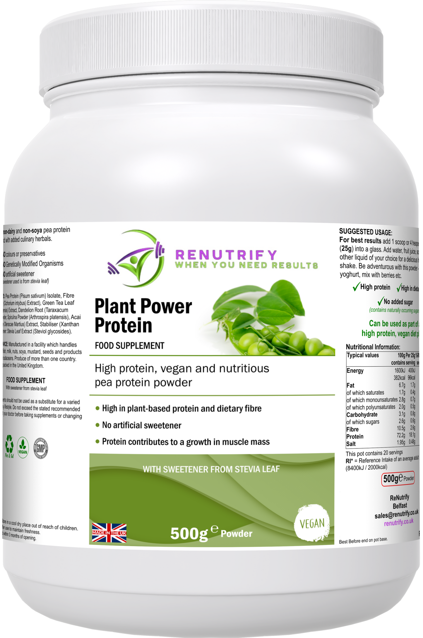 Plant Power Protein