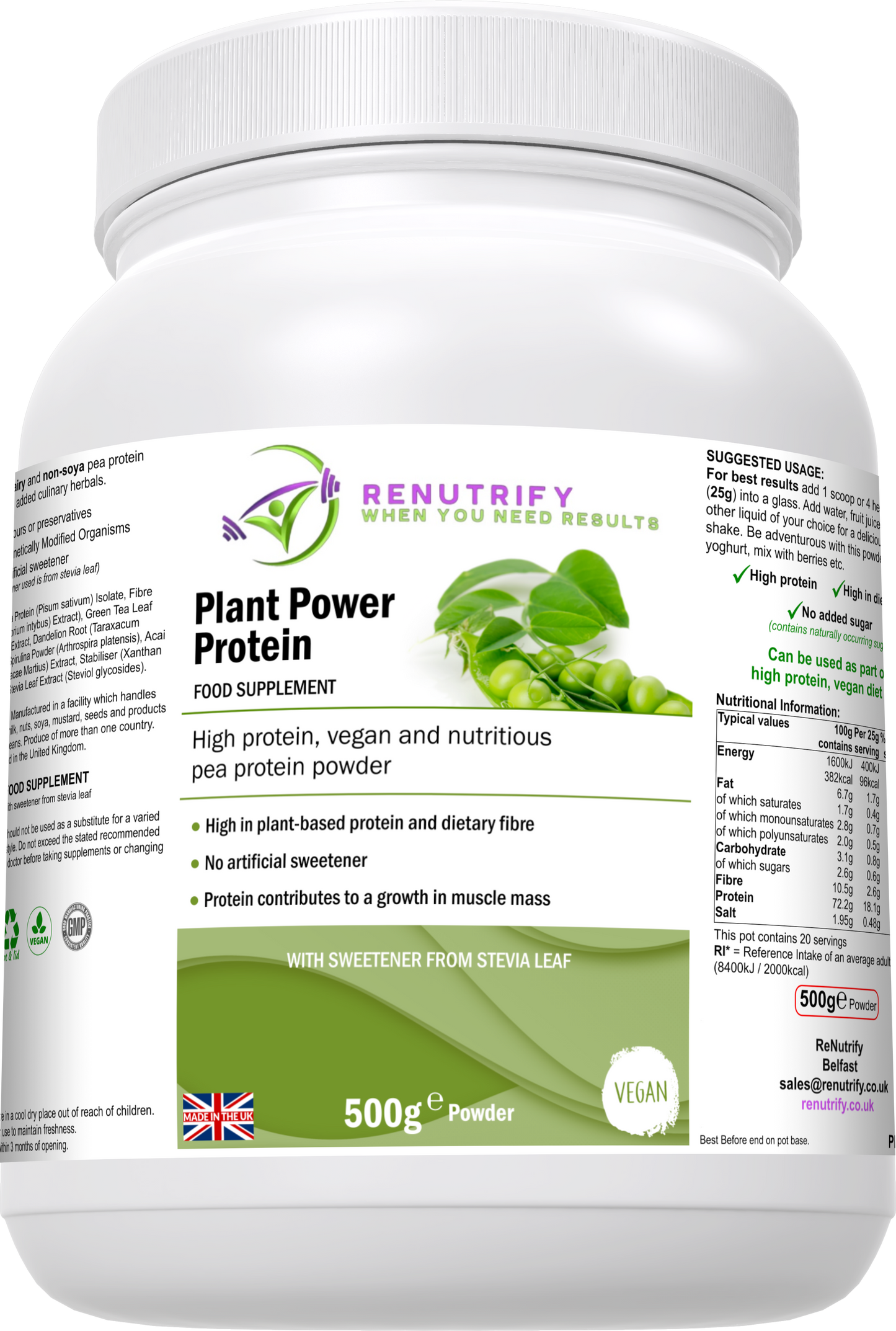 Plant Power Protein